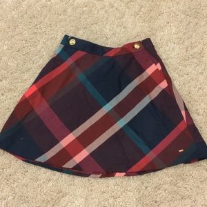 NWT Tommy Hilfiger plaid skirt